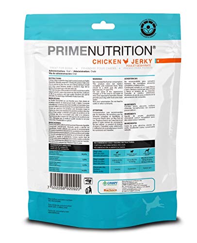 Prime Nutrition - Chicken Jerky Prime Nutrition - Chicken Jerky